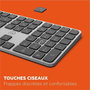 Teclado Mobility Lab KP430W Gris