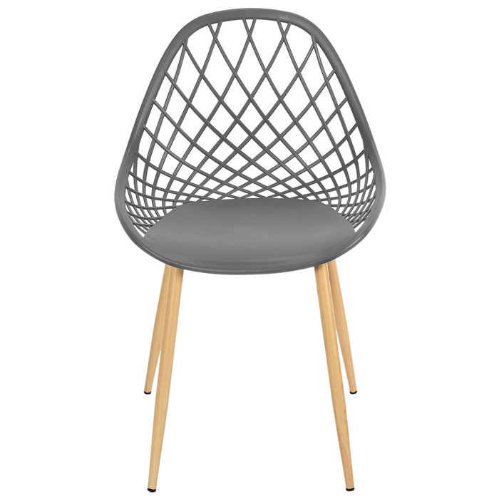 Home Deco Factory Silla Exterior Gris Málaga 57x51,2xh.80,2 cm