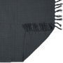 Home Deco Factory Manta Gofrada Gris Oscuro 170x250 cm