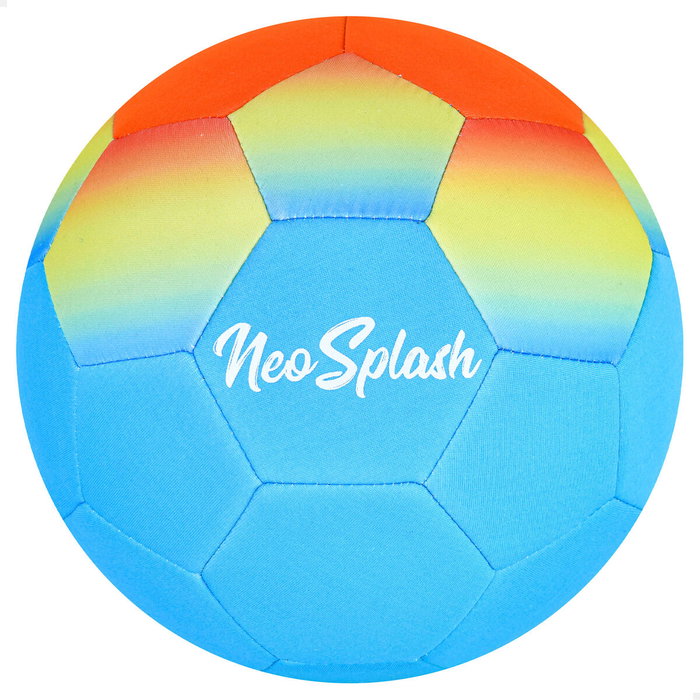 Balón de Fútbol Playa Aktive Neo Splash (24 Unidades)