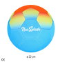 Balón de Fútbol Playa Aktive Neo Splash (24 Unidades)