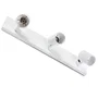 Aplique de Pared "Lumiastra" Blanco Orientable Aluminio 3xGU10 Sin Bombilla