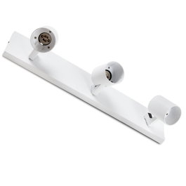 Lumiastra Aplique de Pared 3xGU10 Blanco Sin Bombilla