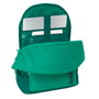 Safta Mochila Doble para Portátil 15,6'' con USB y Resistente al Agua Real Betis Balompié