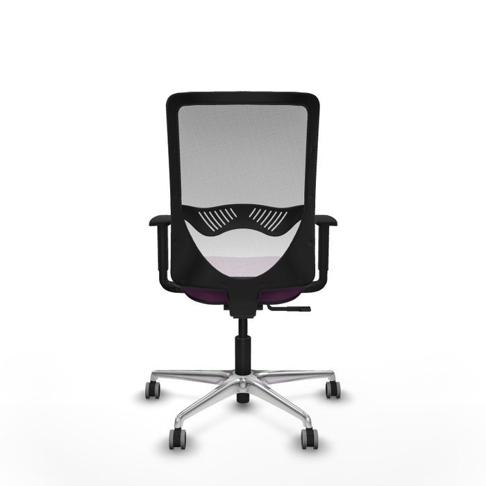 PIQUERAS Y CRESPO Silla de oficina Zulema Morado y Blanco con Mecanismo Sincro PIQUERAS Y CRESPO Silla de oficina Zulema Morado y Blanco con Mecanismo Sincro