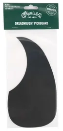 MARTIN Golpeador o Pickguard para Guitarra Dreadnought D-28 y D-35, Negro, Ref. #18PG0001