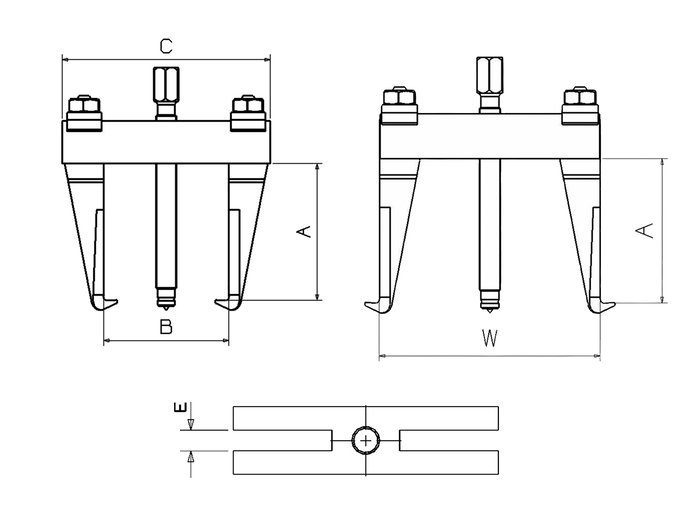Extractor Forza 2 Patas 135X115