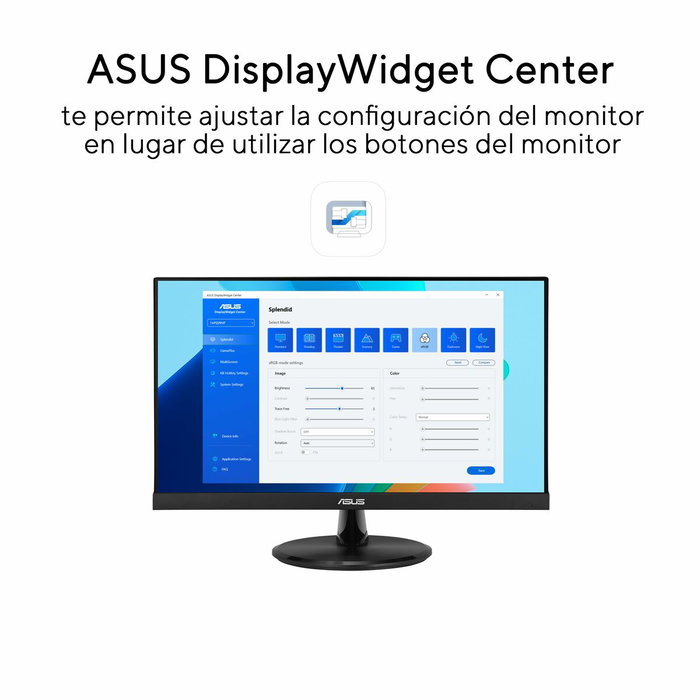 Asus Monitor EyeCare VP229HF 21,45 pulg Full HD IPS 100 Hz Negro