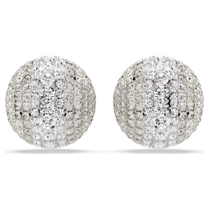 Swarovski Pendientes Sublima a Clip Gris Swarovski Pendientes Sublima a Clip Gris
