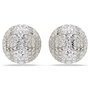 Swarovski Pendientes Sublima a Clip Gris