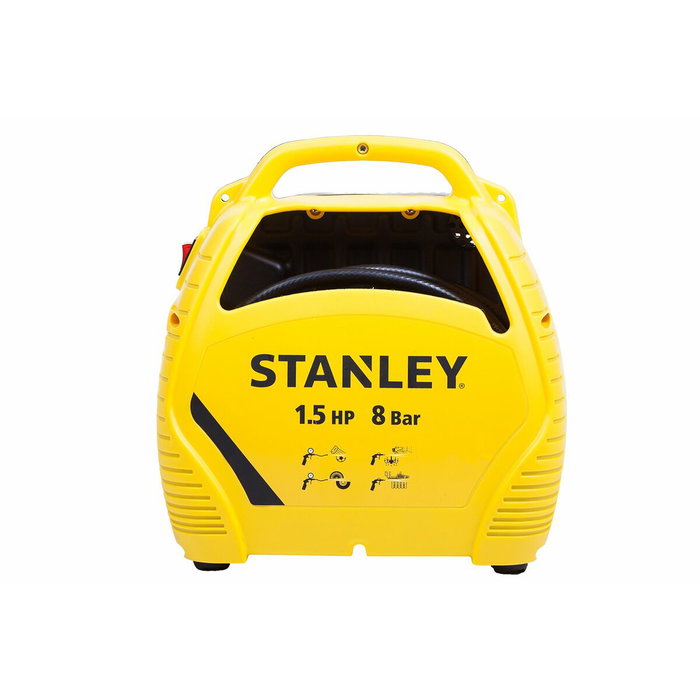 Stanley Compresor de aire sin tanque 1.5 CV con kit de inflado Stanley Compresor de aire sin tanque 1.5 CV con kit de inflado