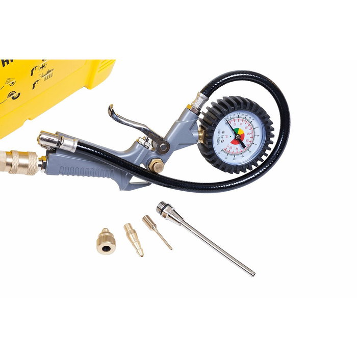 Stanley Compresor de aire sin tanque 1.5 CV con kit de inflado Stanley Compresor de aire sin tanque 1.5 CV con kit de inflado