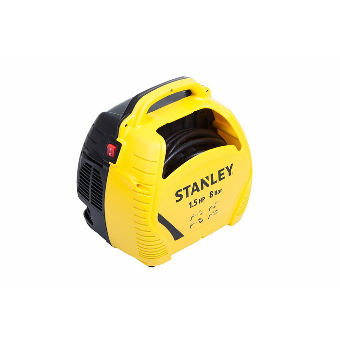 Stanley Compresor de aire sin tanque 1.5 CV con kit de inflado Stanley Compresor de aire sin tanque 1.5 CV con kit de inflado