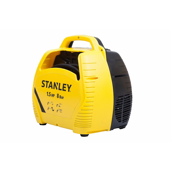 Stanley Compresor de aire sin tanque 1.5 CV con kit de inflado Stanley Compresor de aire sin tanque 1.5 CV con kit de inflado