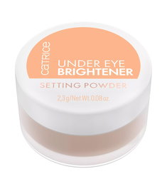 Under Eye Brightener, Mate, Polvo fijador suelto, 020, Desnudo cálido, 2.3 g