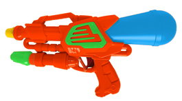 Marbueno Pistola de Agua Plástico Presión Color Naranja para Jardín, Piscina y Playa MARBUENO SUMMER 10240N
