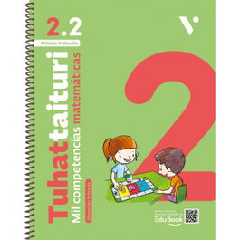 VICENS VIVES, Tuhattaituri 2.2 + Fichas - Matemáticas 2º Primaria