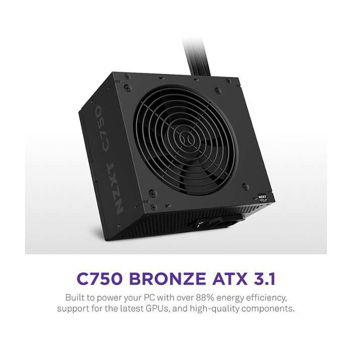 NZXT C750 Bronze 750 W 80 PLUS Bronze ATX NZXT C750 Bronze 750 W 80 PLUS Bronze ATX
