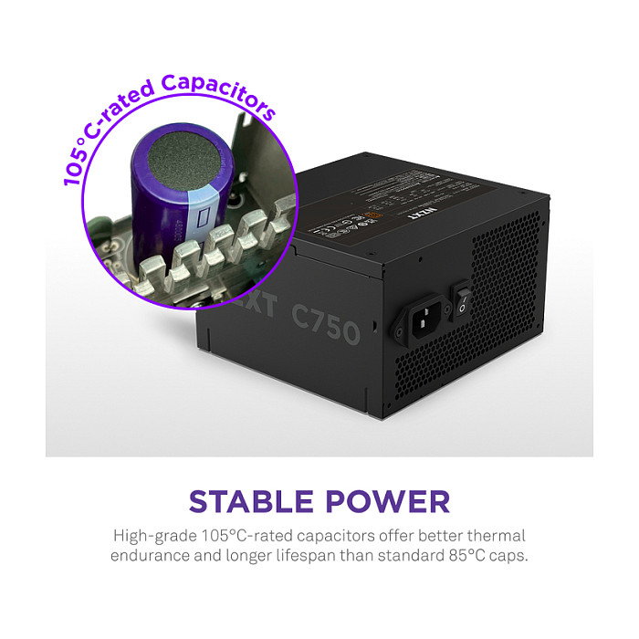 NZXT C750 Bronze 750 W 80 PLUS Bronze ATX NZXT C750 Bronze 750 W 80 PLUS Bronze ATX