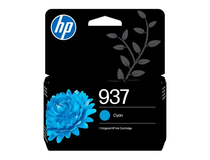 HP Cartucho de Tinta Original 937 Cian HP Cartucho de Tinta Original 937 Cian
