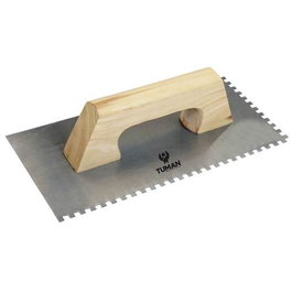 Tuman Llana Rectangular Dentada 300x150mm para Madera