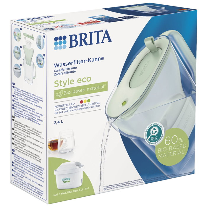 Brita Style eco verde con 1 filtro