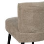 Ixia Sillón Beige de Tejido y Madera