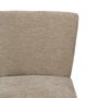 Sillón Beige Tejido-Madera Salón 55 X 63 X 76 cm
