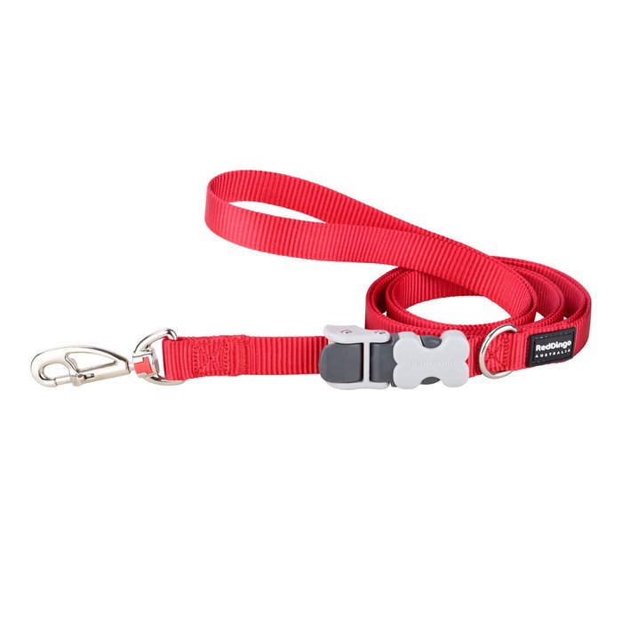 Red Dingo Correa SuperLead Rojo 20 mm x 1,1-1,8 m (Set de 10) inevitable