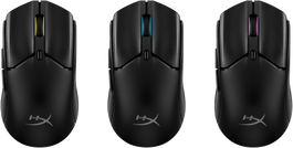 HyperX 7D388AA Ratón Gaming Inalámbrico Pulsefire Haste 2 Mini Ultraligero Compacto Negro