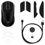 HyperX Pulsefire Haste 2 Mini, Ratón Gaming Inalámbrico Negro