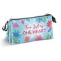 Karactermania Estuche Portatodo Triple Heart Frozen 2 Azul