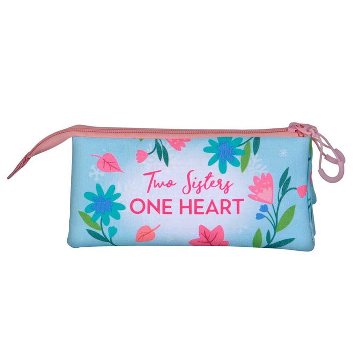 Karactermania Estuche Portatodo Triple Heart Frozen 2 Azul Karactermania Estuche Portatodo Triple Heart Frozen 2 Azul