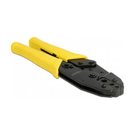 DeLOCK 90527 Herramienta universal de engarce de coaxiales para 4 diámetros diferentes rectos