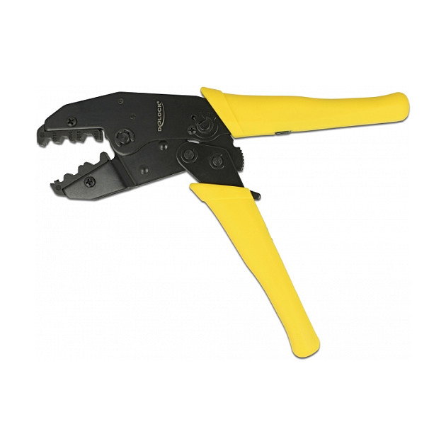 DeLOCK 90527 Herramienta universal de engarce de coaxiales para 4 diámetros diferentes rectos