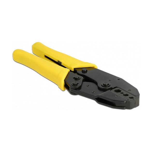 DeLOCK 90527 Herramienta universal de engarce de coaxiales para 4 diámetros diferentes rectos