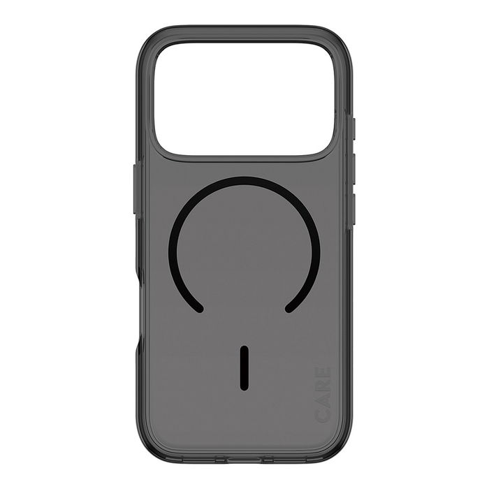 PanzerGlass CARE BY FLAGSHIP URBAN EXP Funda Negra con MagSafe para iPhone 17 Pro, Resistente a Rayones y Golpes