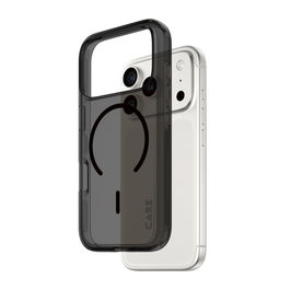 PanzerGlass CARE™ Urban Explorer Smokey con MagSafe para iPhone 17 Pro y 18 Pro, Negro