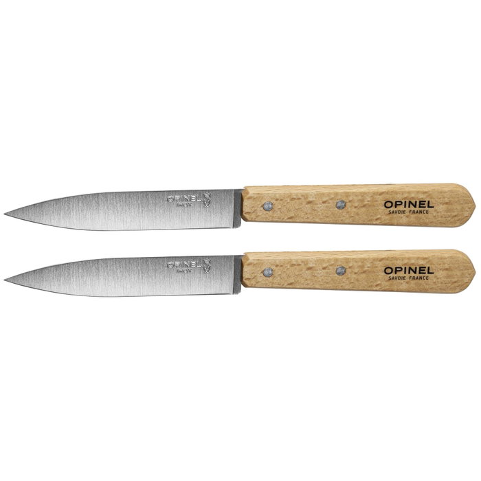 Opinel Set de cuchillos de cocina No. 112, 2 piezas, natural Opinel Set de cuchillos de cocina No. 112, 2 piezas, natural