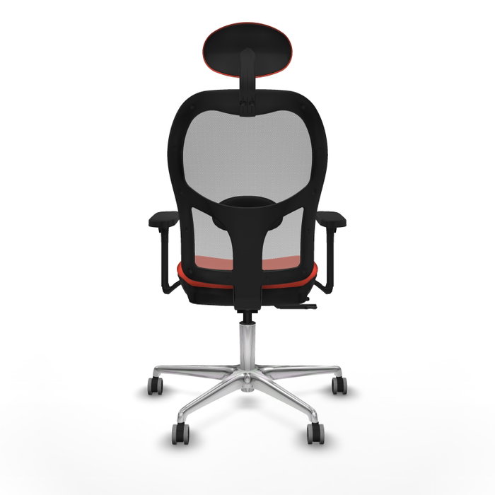 PIQUERAS Y CRESPO Silla de oficina Jorquera Naranja oscuro y Gris PIQUERAS Y CRESPO Silla de oficina Jorquera Naranja oscuro y Gris
