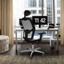 PIQUERAS Y CRESPO Silla de oficina Jorquera Naranja oscuro y Gris