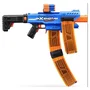 ZURU X-SHOT Clip Blaster Motorizado con 4 Cargadores - Alcance 27 m - Extensiones Incluidas - ZUR1737978438423