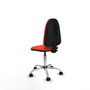 PIQUERAS Y CRESPO Silla de oficina Aýna Naranja oscuro sin brazos