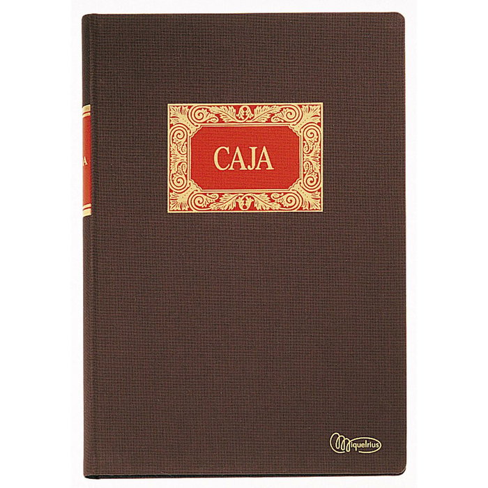 Miquelrius Libro de Caja Entradas-Salidas, 100 Hojas, Folio Natural Miquelrius Libro de Caja Entradas-Salidas, 100 Hojas, Folio Natural