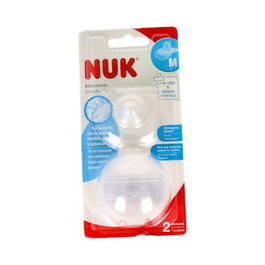NUK Pezoneras de Silicona Talla M (2 unidades)