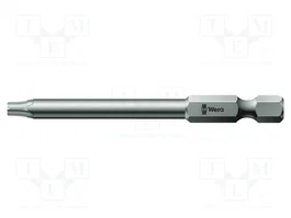 WERA Punta de destornillador Torx® TX25 1/4 pulgada 70 mm