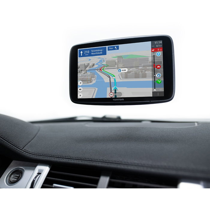 TomTom GO Discover EU 6" GPS Navegador Coche con Mapas Europa, 32GB, Actualizaciones de Mapa y Tráfico en Tiempo Real, Wi-Fi