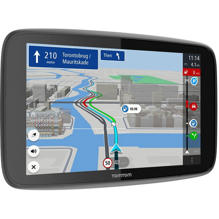 TomTom GO Discover EU 6" GPS Navegador Coche con Mapas Europa, 32GB, Actualizaciones de Mapa y Tráfico en Tiempo Real, Wi-Fi
