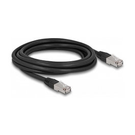 DeLOCK Cable de red RJ45 Cat.6A S/FTP PE de 3 m negro