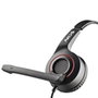 NGS MSX 10 Pro Auriculares Supraurales con Micrófono Negro